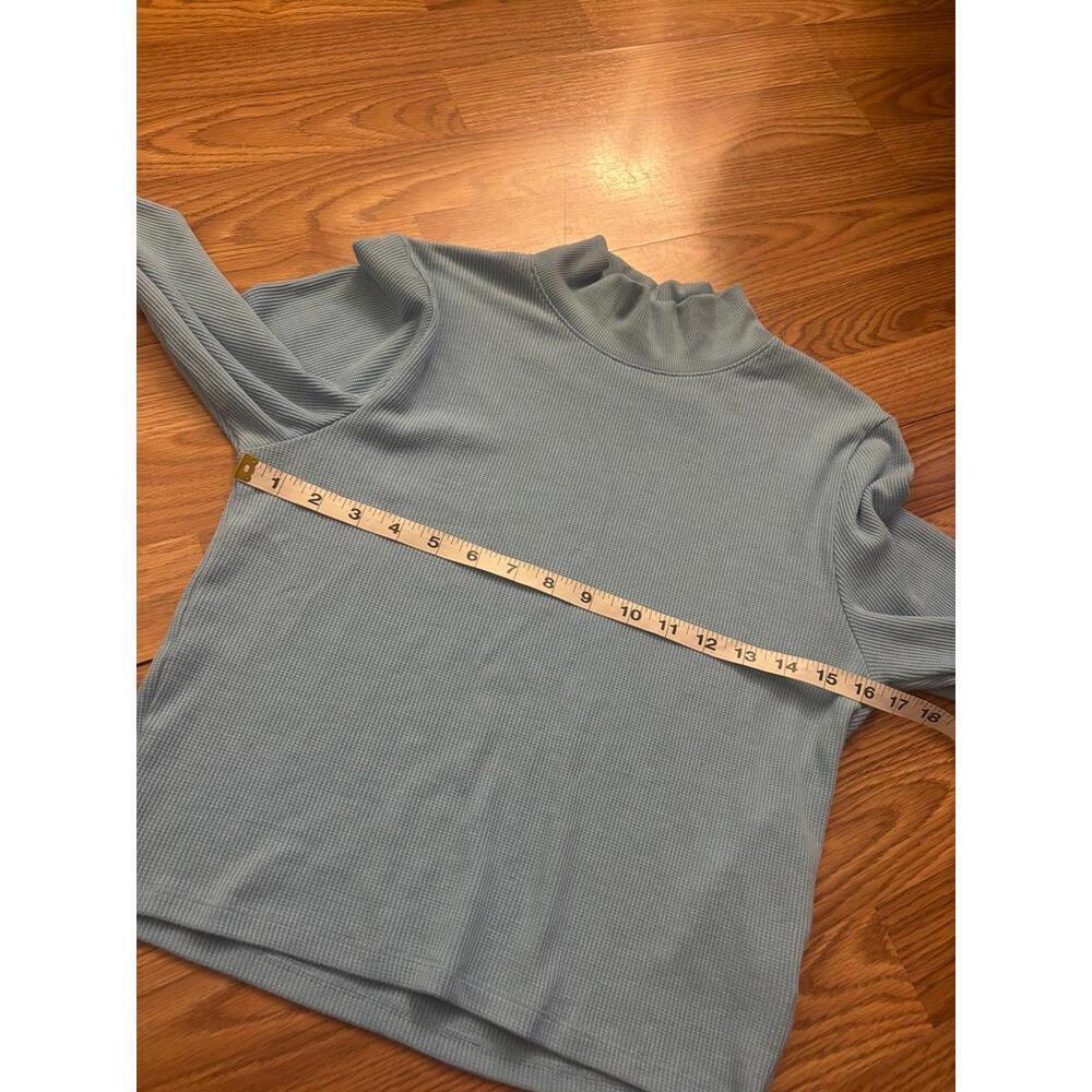 American Eagle Mock Neck Long Sleeve Top Size XL - Picture 4 of 5